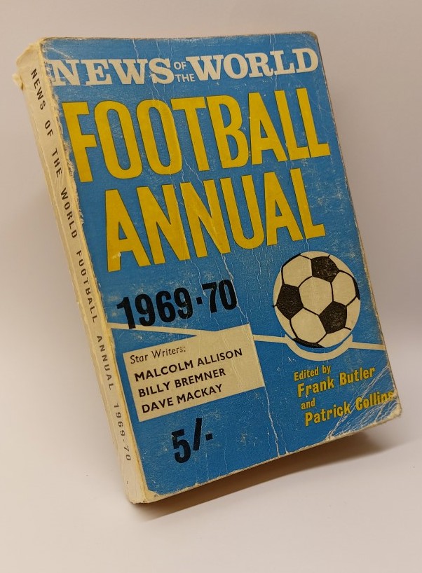 FRANK BUTLER - News of the World Football Annual 1969-70
