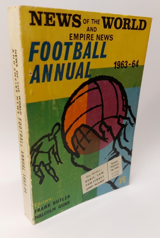 FRANK BUTLER - News of the World Football Annual 1963-64