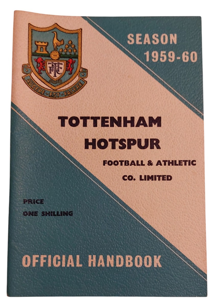 TOTTENHAM HOTSPUR F. C. - Tottenham Hotspur F. C. Handbook 1959-60