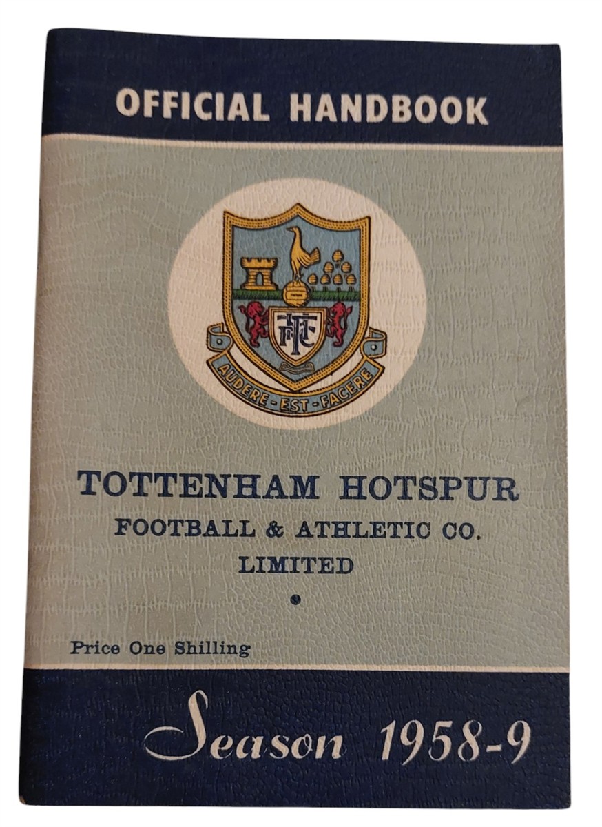 TOTTENHAM HOTSPUR F. C. - Tottenham Hotspur F. C. Handbook 1958-59