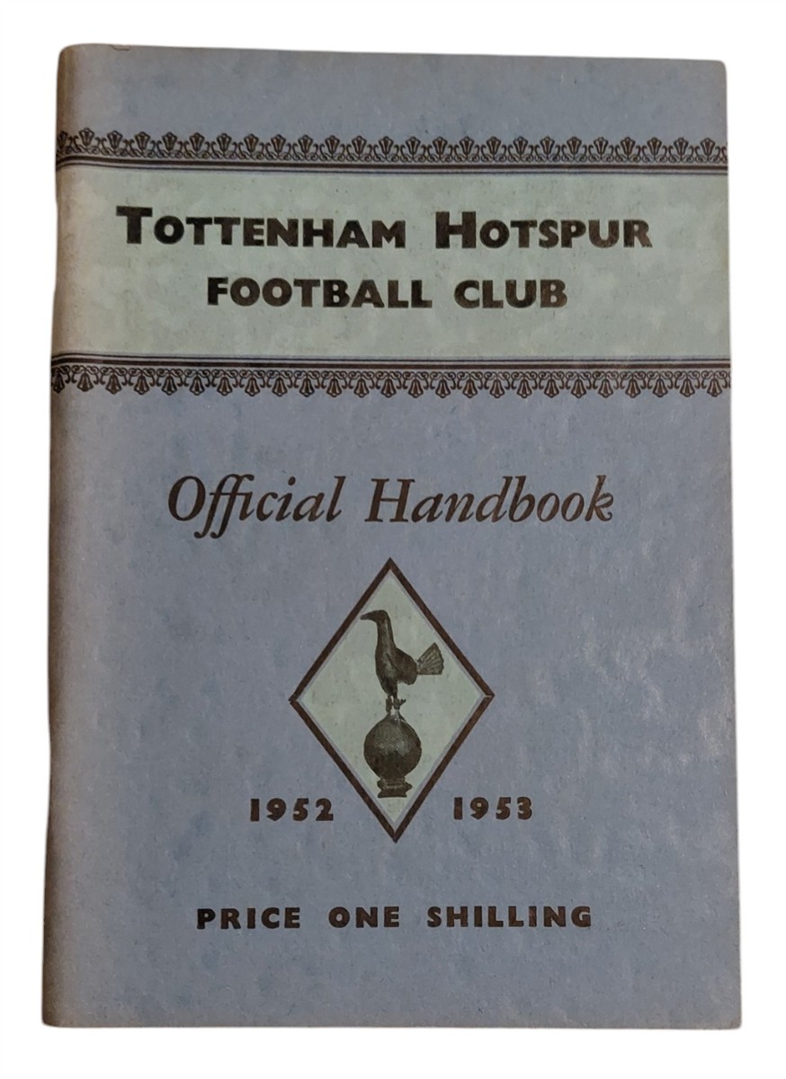 TOTTENHAM HOTSPUR F. C. - Tottenham Hotspur F. C. Handbook 1952-53