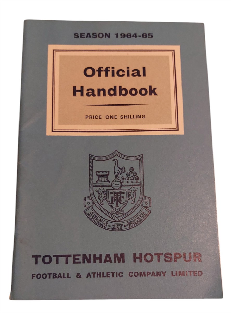 TOTTENHAM HOTSPUR F. C. - Tottenham Hotspur F. C. Handbook 1964-65