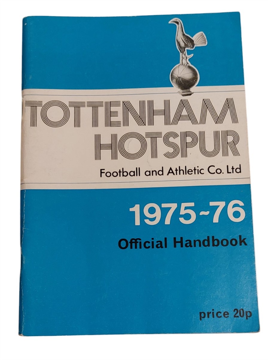 TOTTENHAM HOTSPUR F. C. - Tottenham Hotspur F. C. Handbook 1975-76