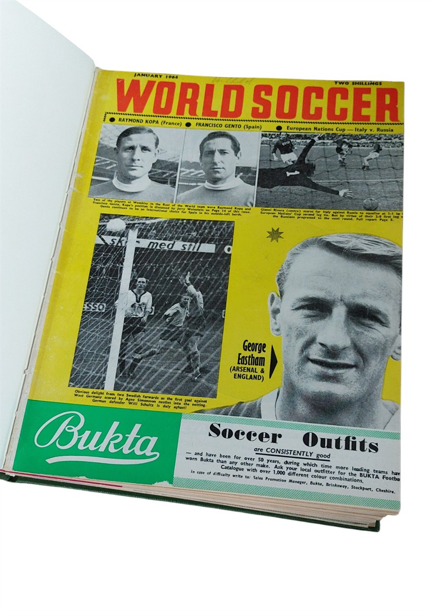 ROBERT BOLLE - World Soccer 1963-1964 (12 Issues)