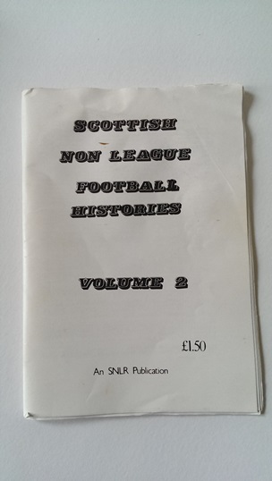 DAVIDSON, STEWART - Scottish Non League Football Histories Volume 2