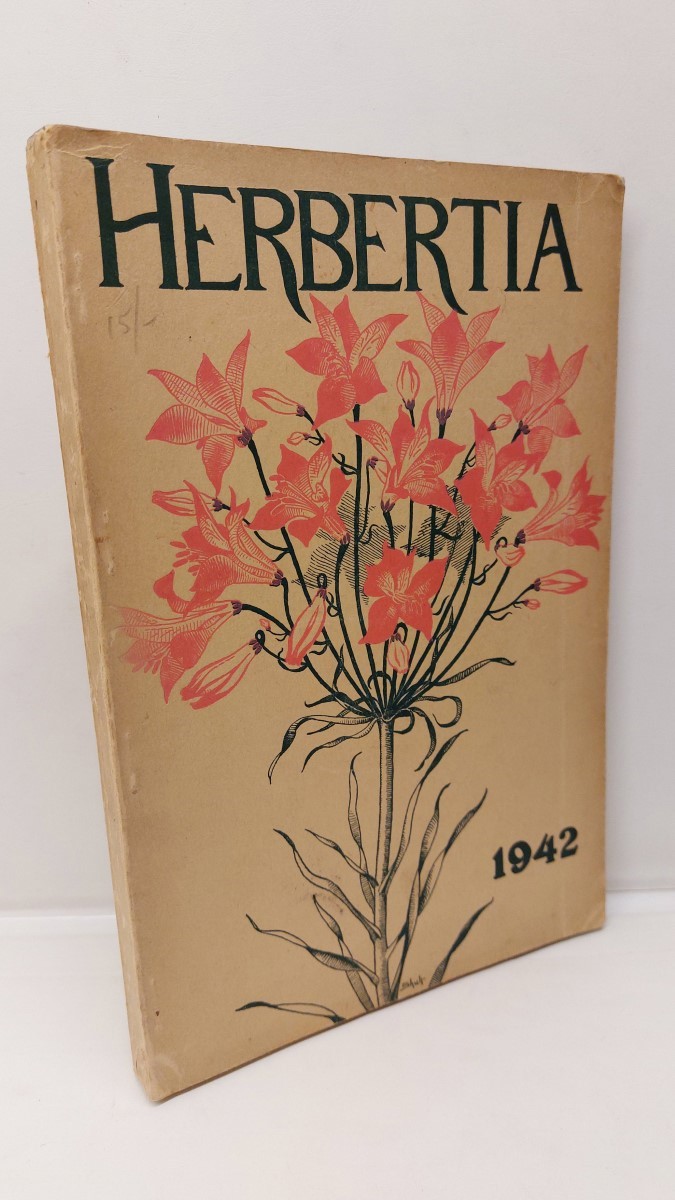 HAMILTON P. TRAUB (EDITOR) - Herbertia Vol. 9 1942 Alstroemerid Edition