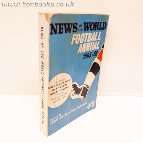 BUTLER, FRANK - News of the World Football Annual 1965-66