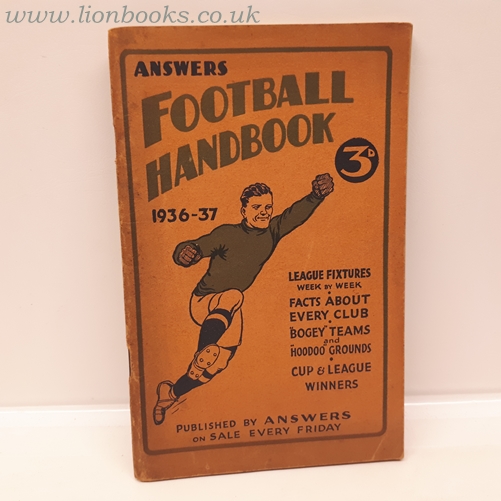 EDITOR - Answers Football Annual 1936-37