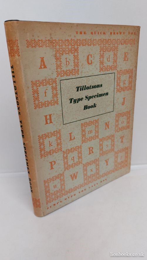 ( ---------- ) - Tillotsons Type Specimen Book