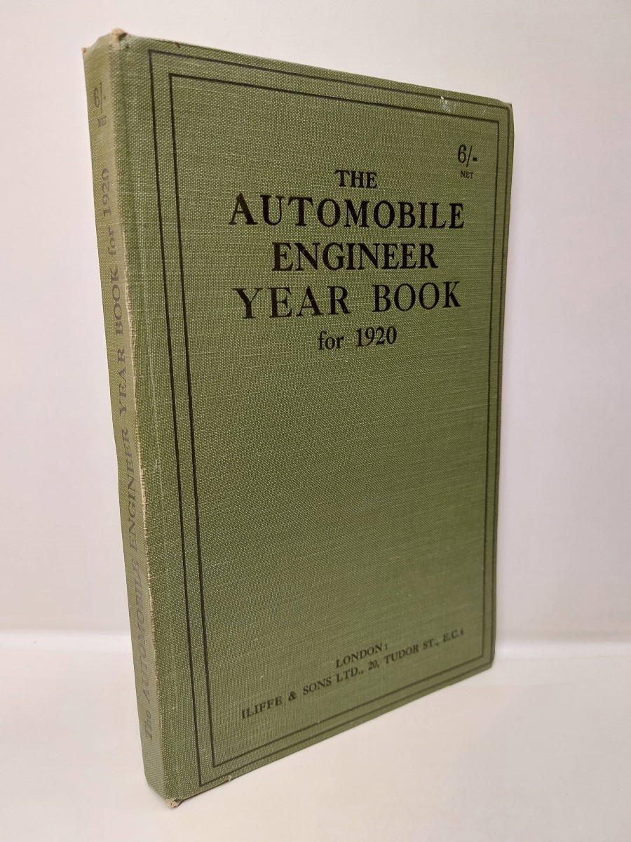  - Automobile Engineer Year Book 1920