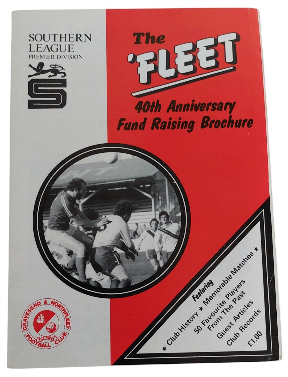 HARRISON, PAUL - The Fleet 40th Anniversary Fund Raising Brochure
