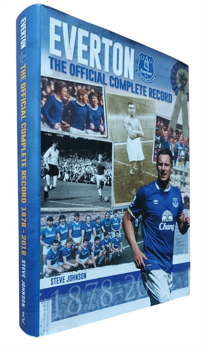 STEVE JOHNSON - Everton - the Official Complete Record