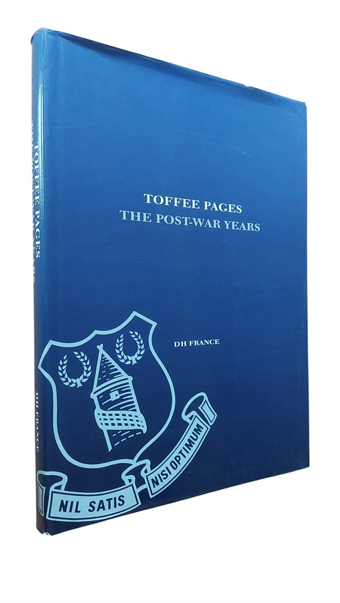 DAVID H.  FRANCE - Toffee Pages The Post-War Years
