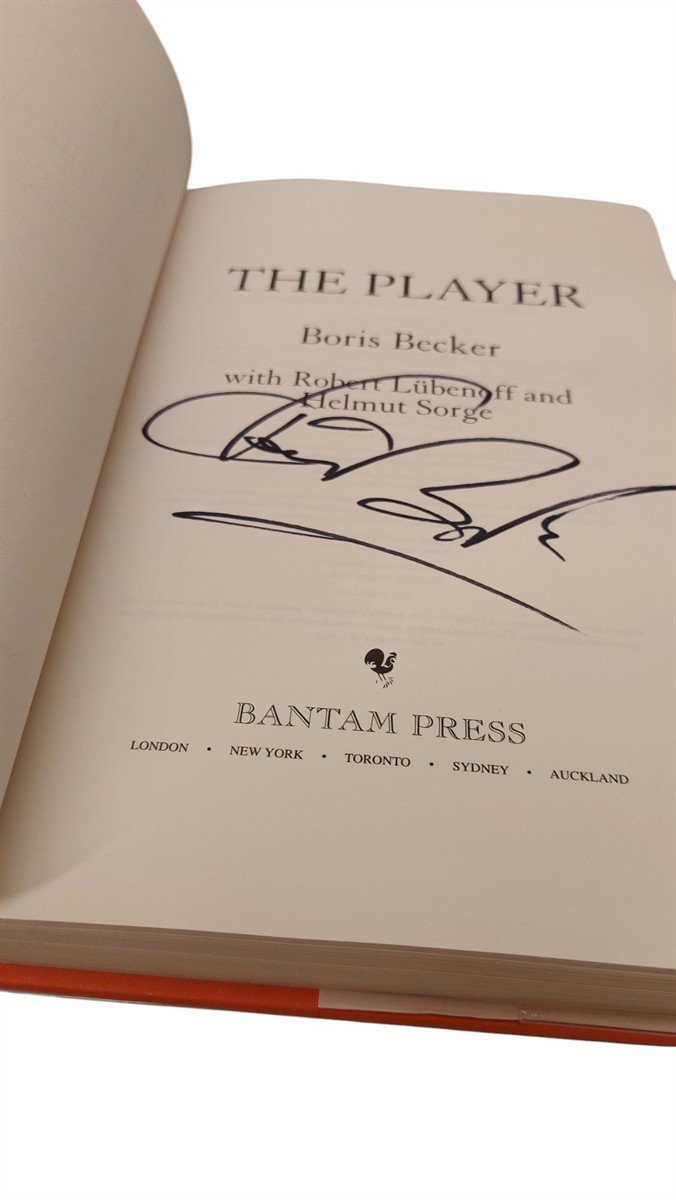 BORIS BECKER - The Player The Autobiography