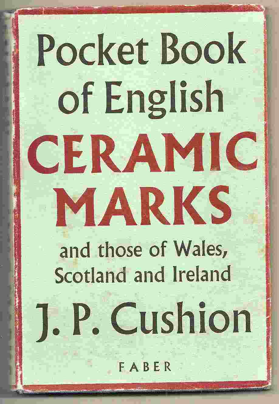 Image for POCKET BOOK OF ENGLISH CERAMIC MARKS AND THOSE OF WALES, SCOTLAND & IRELAND