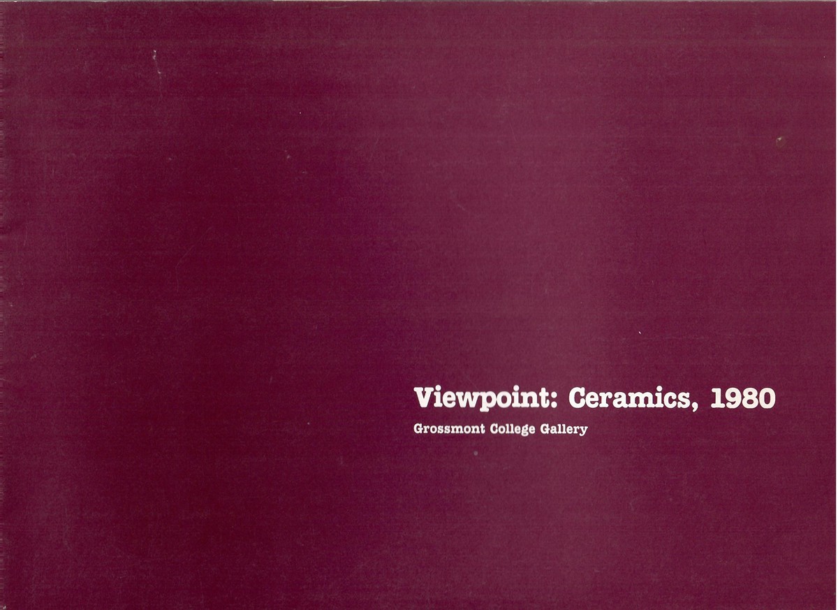 Image for Ceramics 1980; VIEWPOINT:
