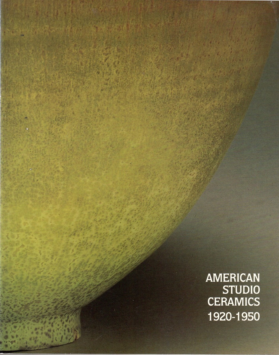 1930-1950; AMERICAN STUDIO CERAMICS