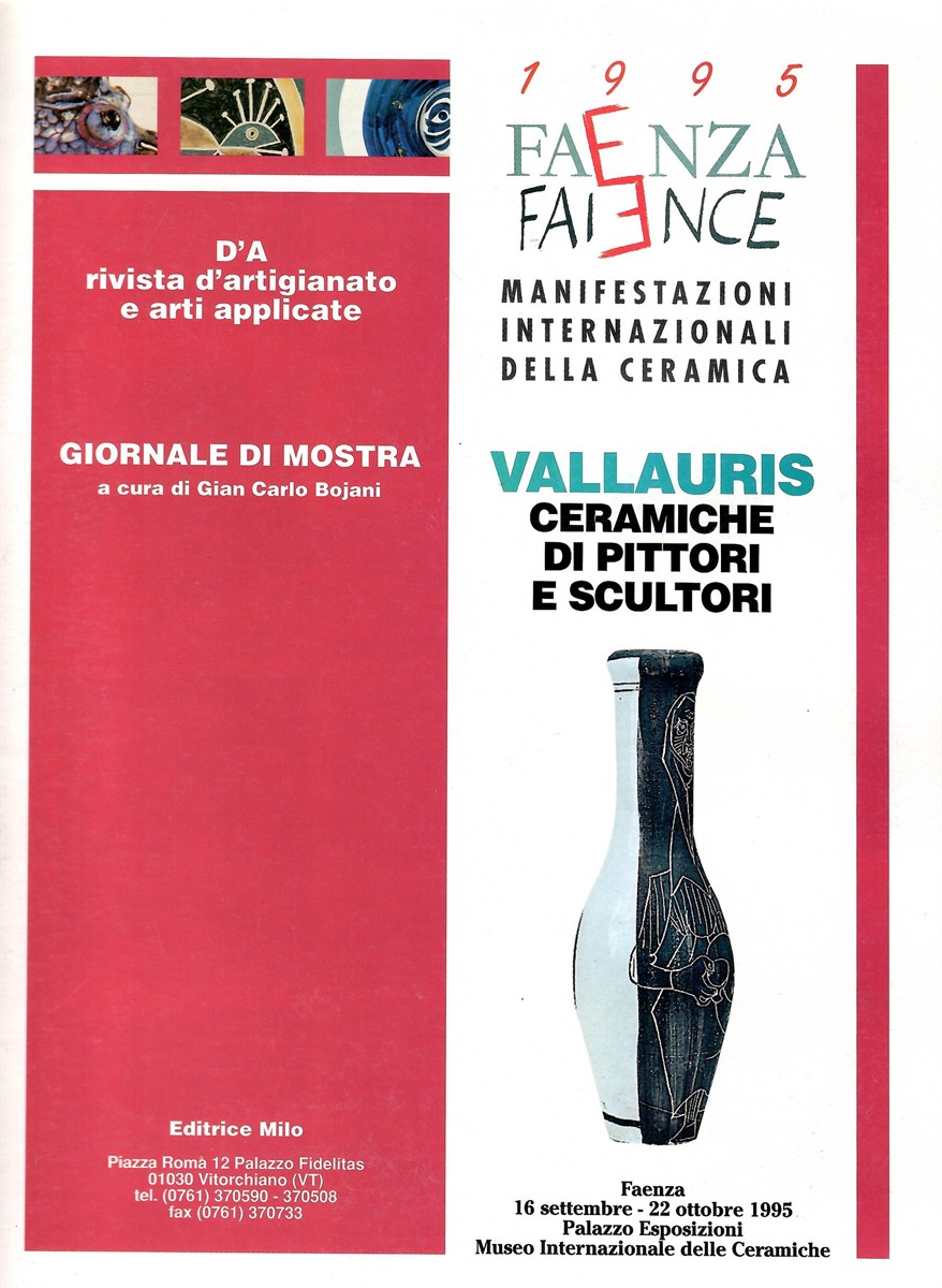 Manifestazioni Internazionali Della Ceramica; 1995 FAENZA FAIENCE