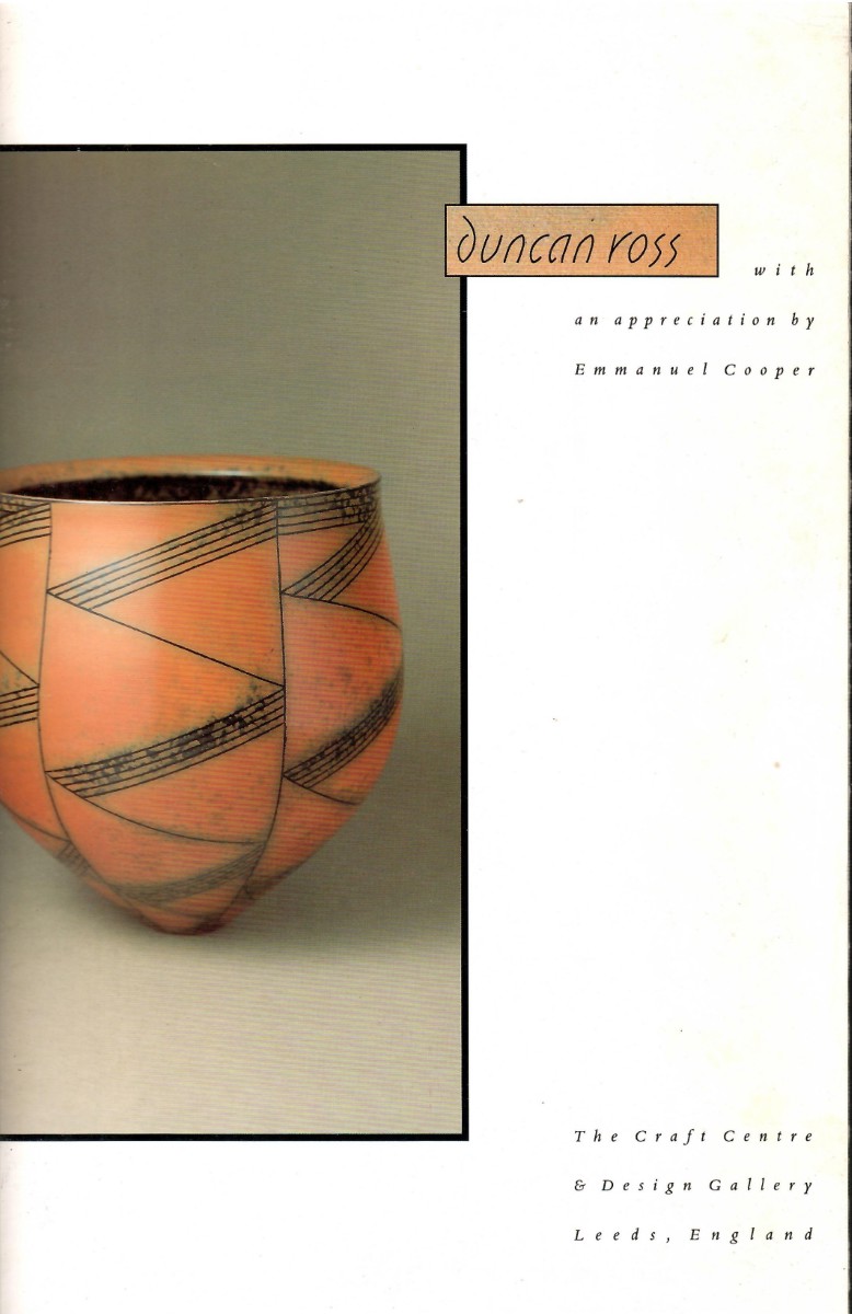 DUNCAN ROSS; With an Appreciation by Emmanuel Cooper