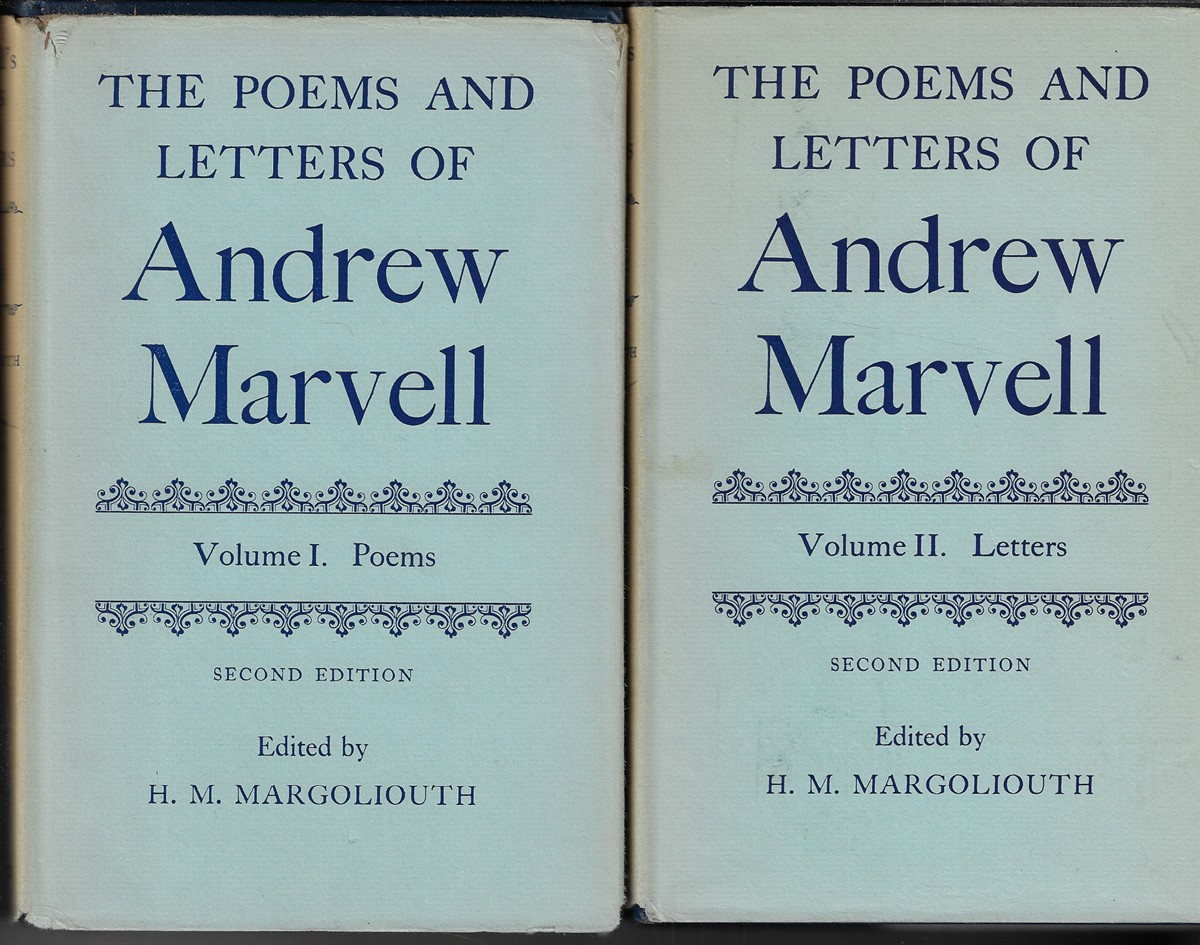 The Poems and Letters of Andrew Marvell (two volumes)