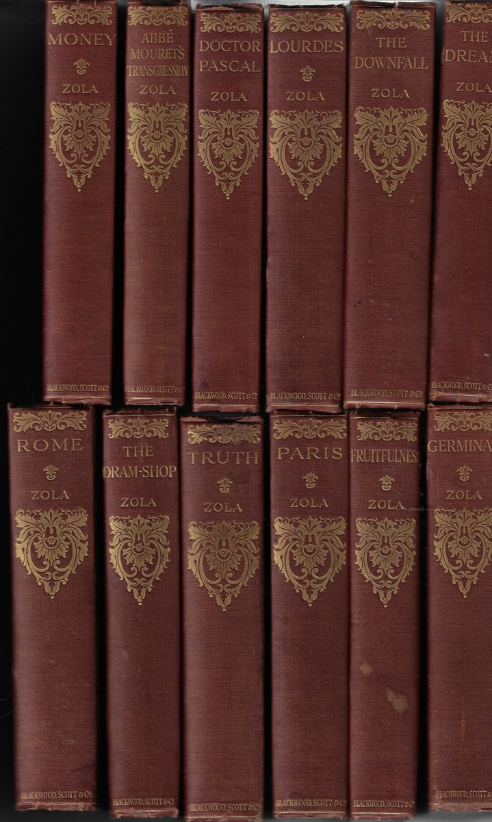 The Novels of Emile Zola [12 Volumes]