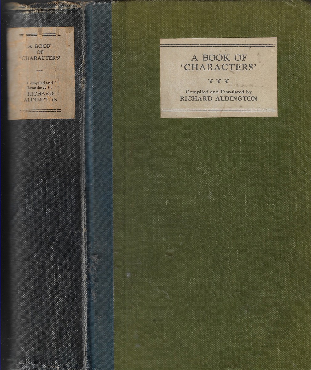 A Book of 'Characters'