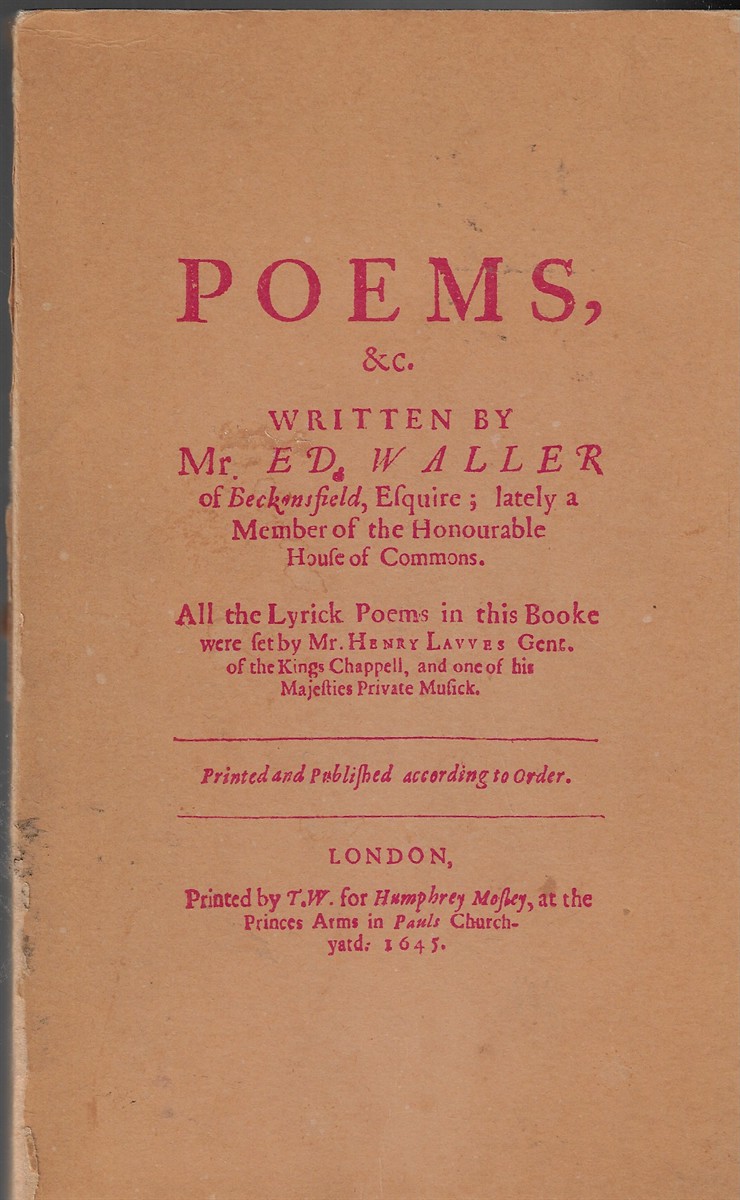 Poems 1645