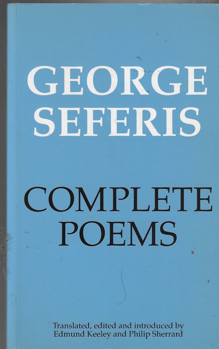 George Seferis Complete Poems