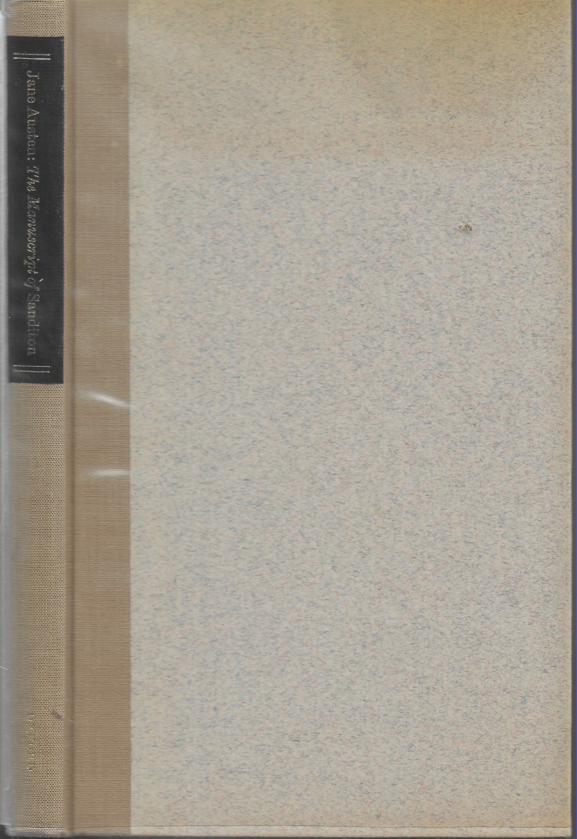 Sandition An Unfinished Novel; Reproduced in Facsimile from the Manuscript in the Possession of King's College, Cambridge