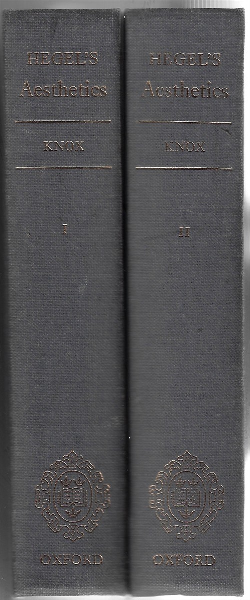 Aesthetics [Complete in Two Volumes] Lectures on Fine Art