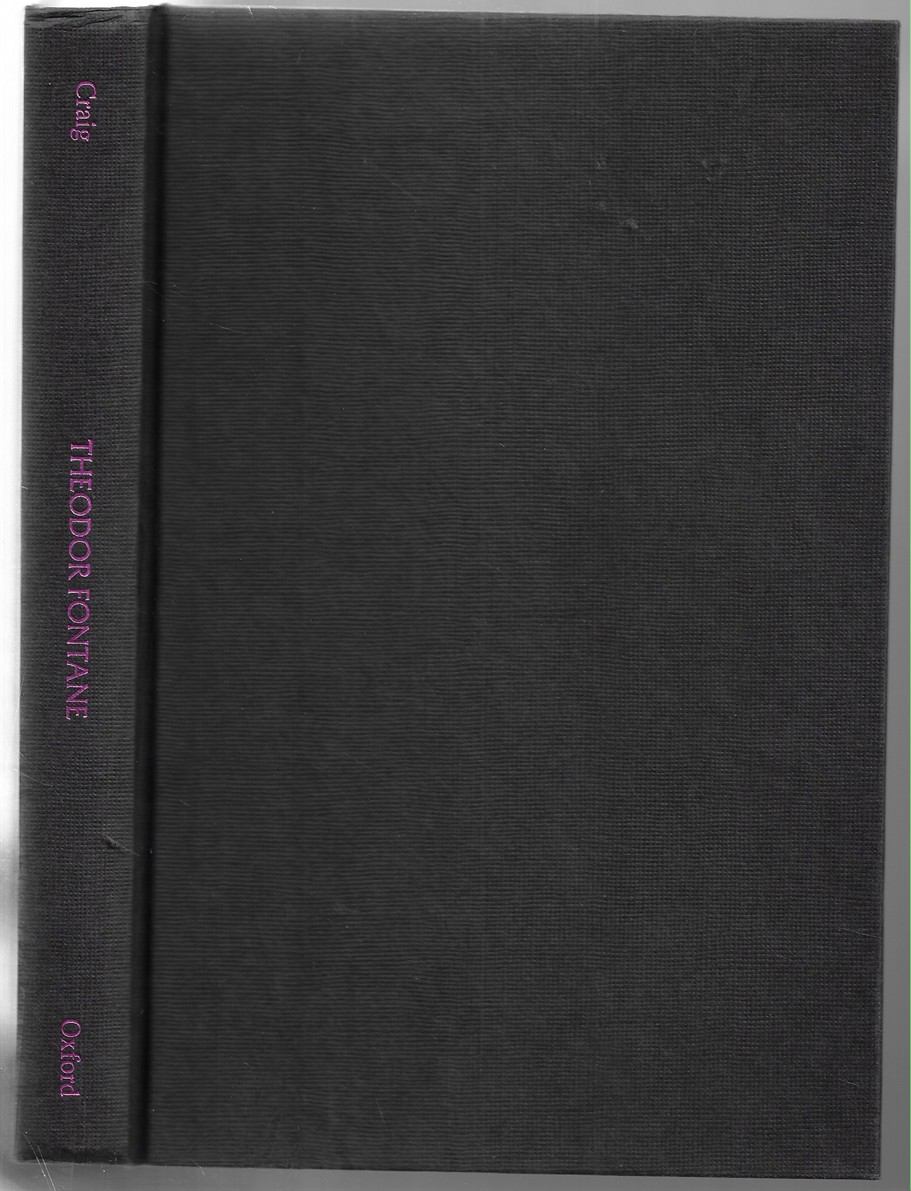 Theodor Fontane Literature and History in the Bismarck Reich
