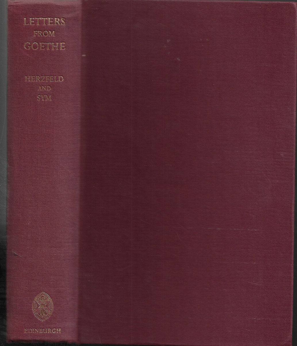 Letters from Goethe