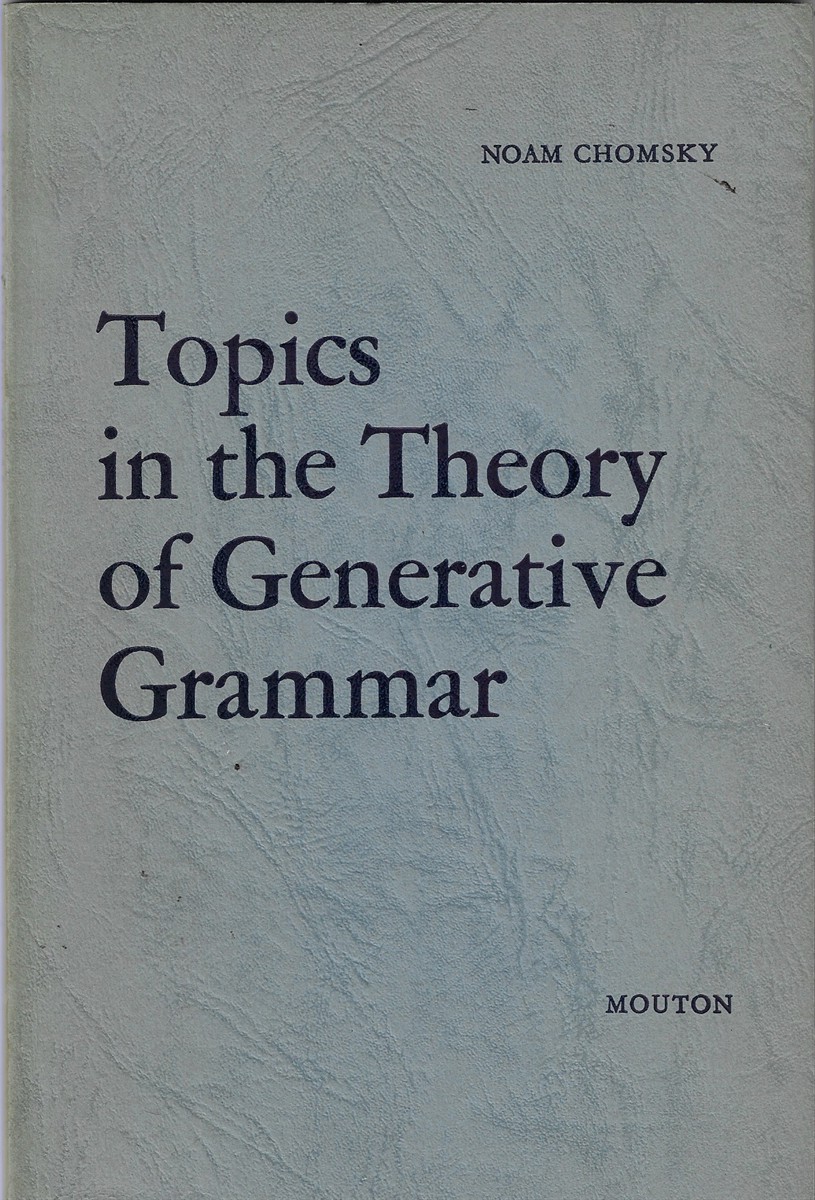 Topics in the Theory of Generative Gramm