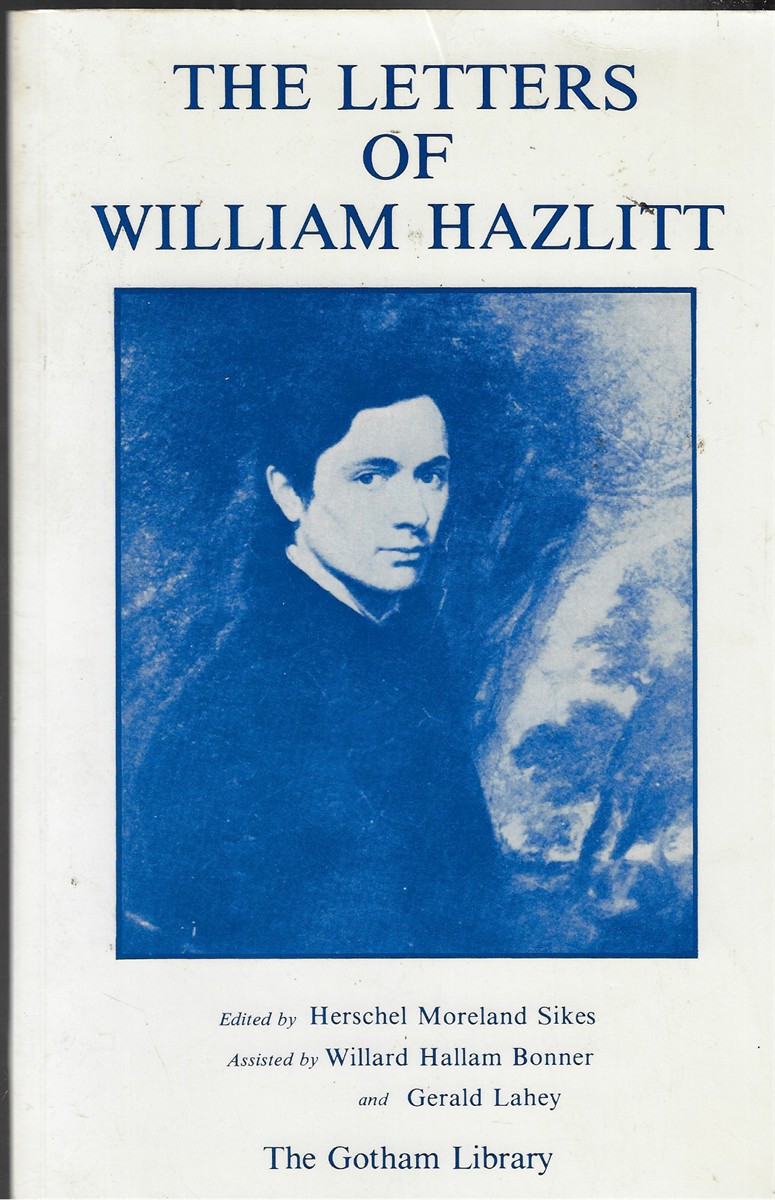 The Letters of William Hazlitt