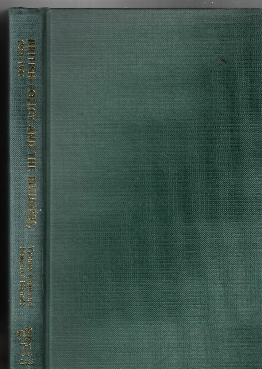 British Policy and the Refugees, 1933-1941