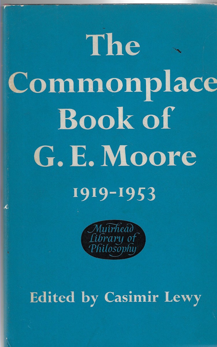 Commonplace Book, 1919-1953