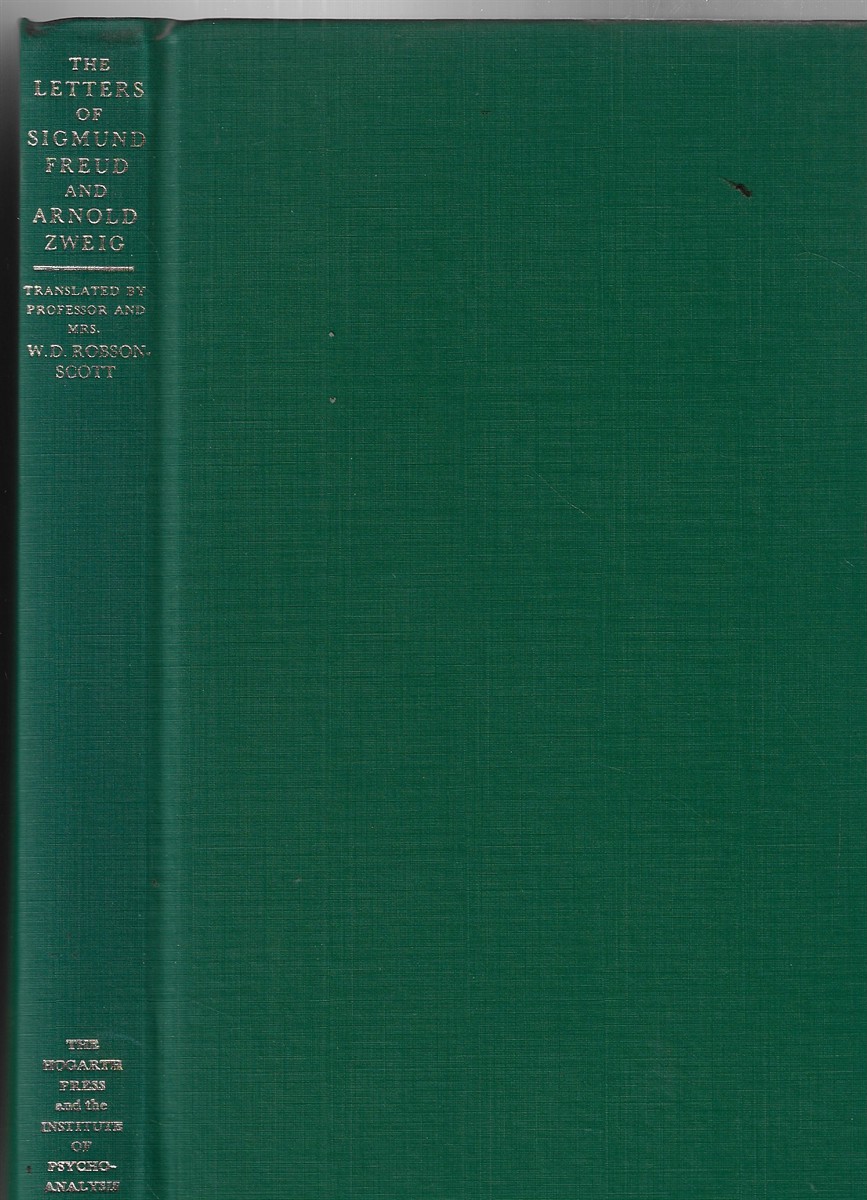 Image for The Letters of Sigmund Freud and Arnold Zweig The Letters of Sigmund Freud and Arnold Zweig