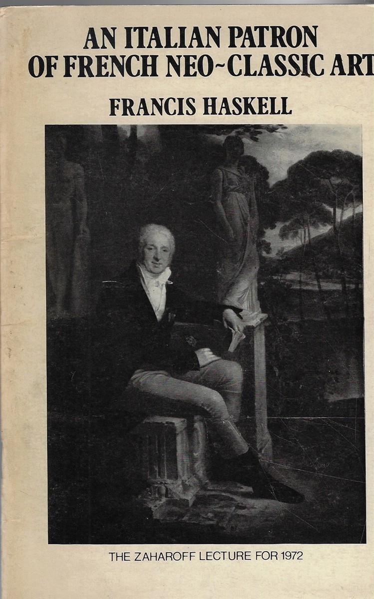 Italian Patron of French Neo-Classic Art
