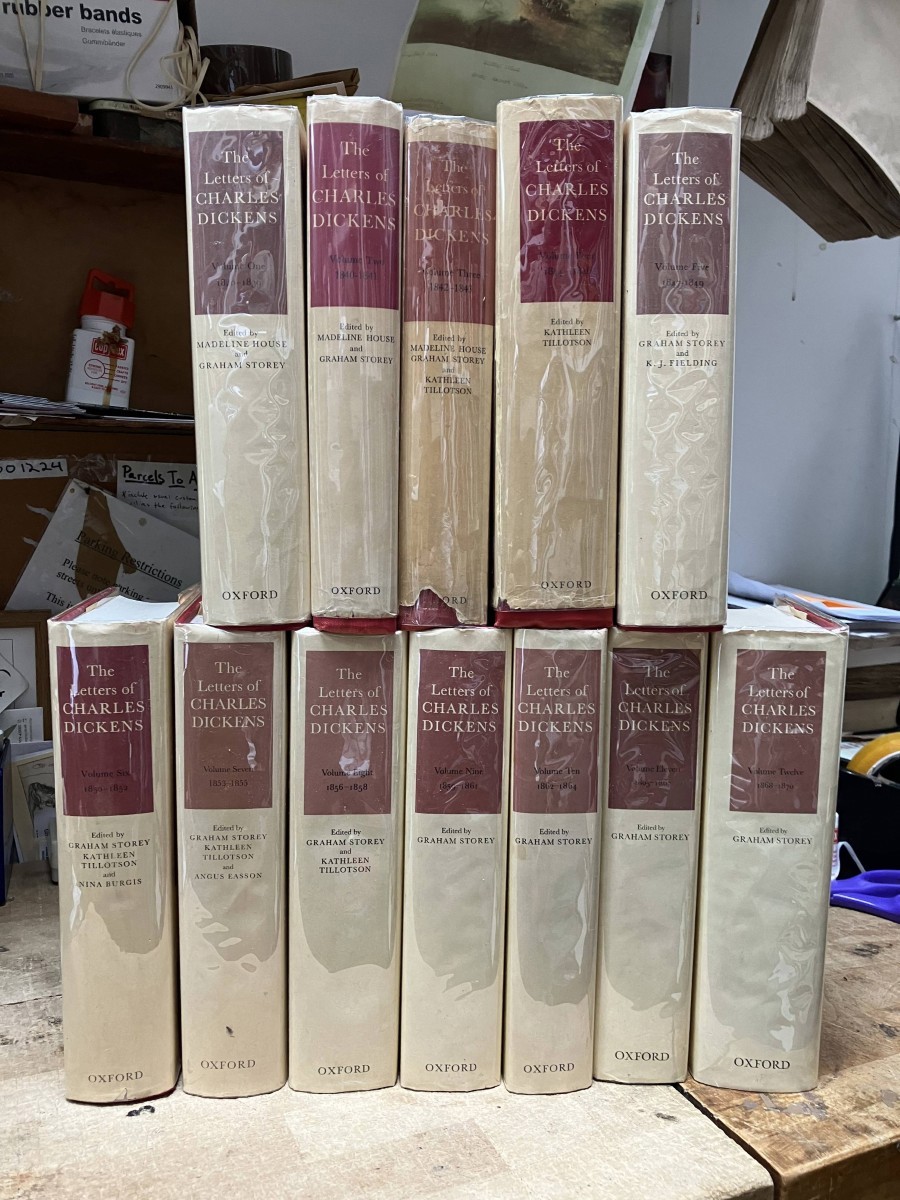 The Letters of Charles Dickens Complete Set of Twelve Volumes
