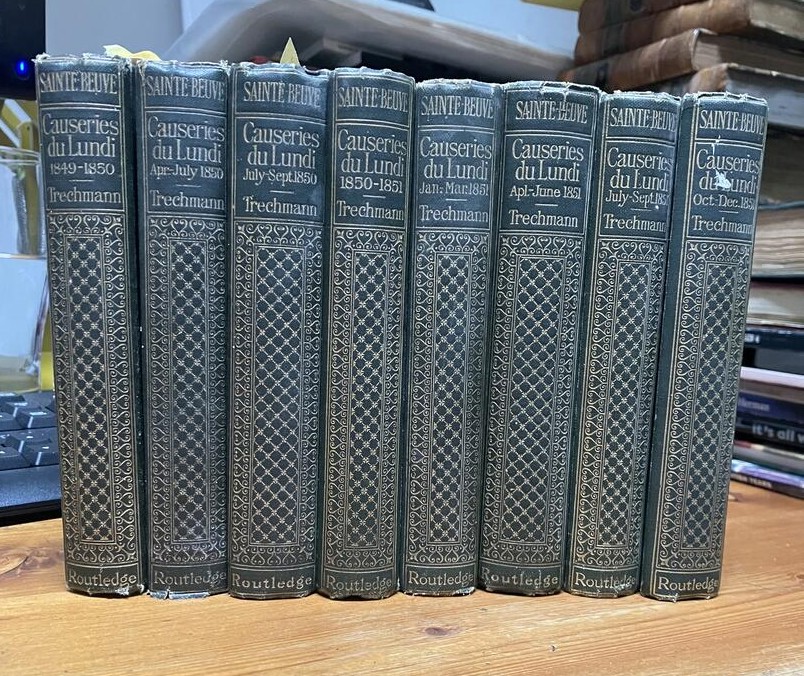 Causeries Du Lundi Complete Set