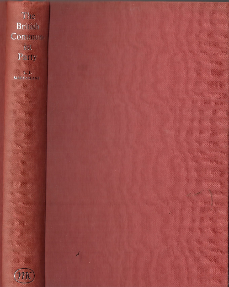 British Communist Party Its Origin and Development until 1929