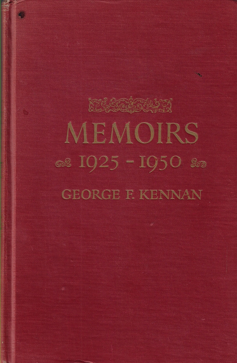Memoirs, 1925 to 1950