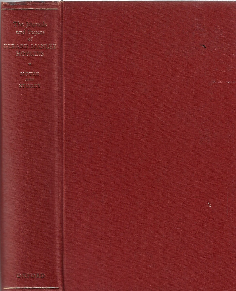 The Journals and Papers of Gerard Manley Hopkins