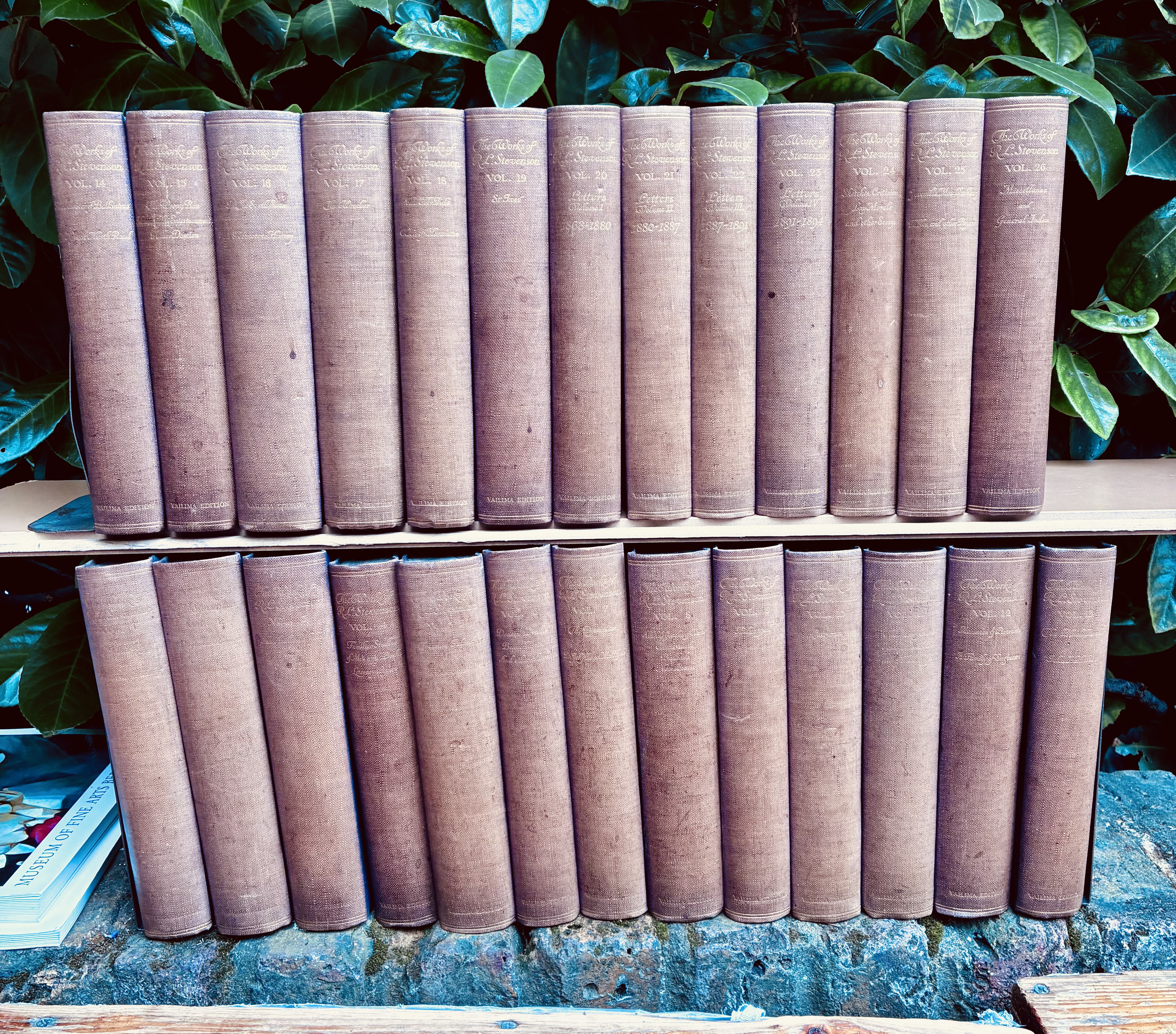 The Works of Robert Louis Stevenson Vailima Edition in Twenty Six Volumes