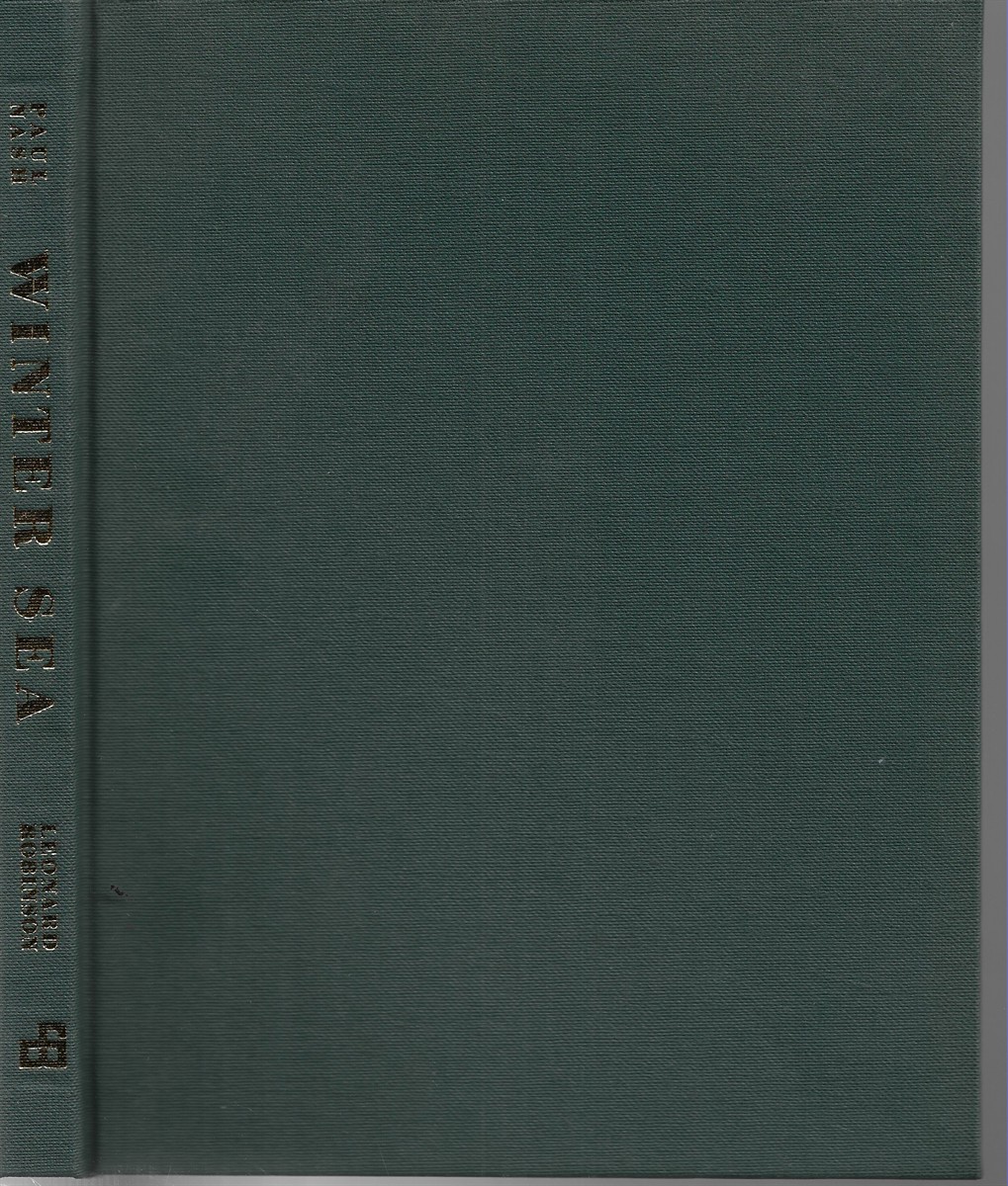 Paul Nash Winter Sea, the Development of an Image - an Inquiry by Leonard Robinson