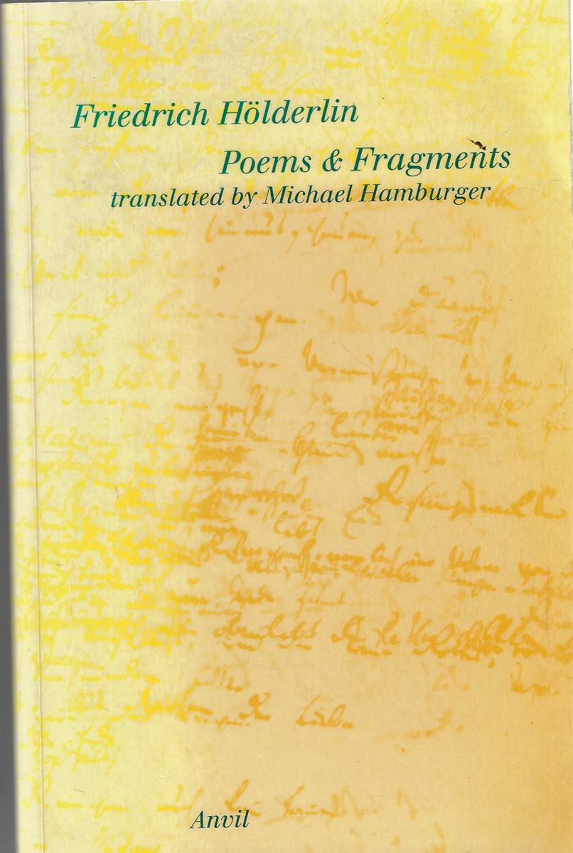 Friedrich Hlderlin [signed] Poems and Fragments : No. 24