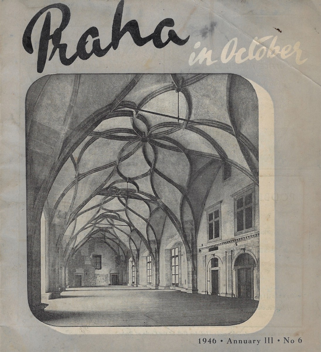 Praha [Prague] in October Annuary III No6