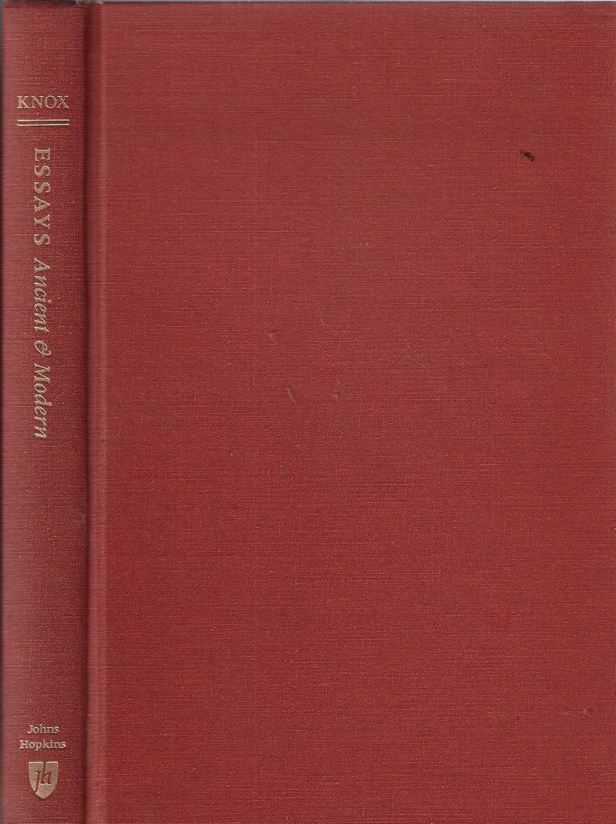 Essays Ancient and Modern