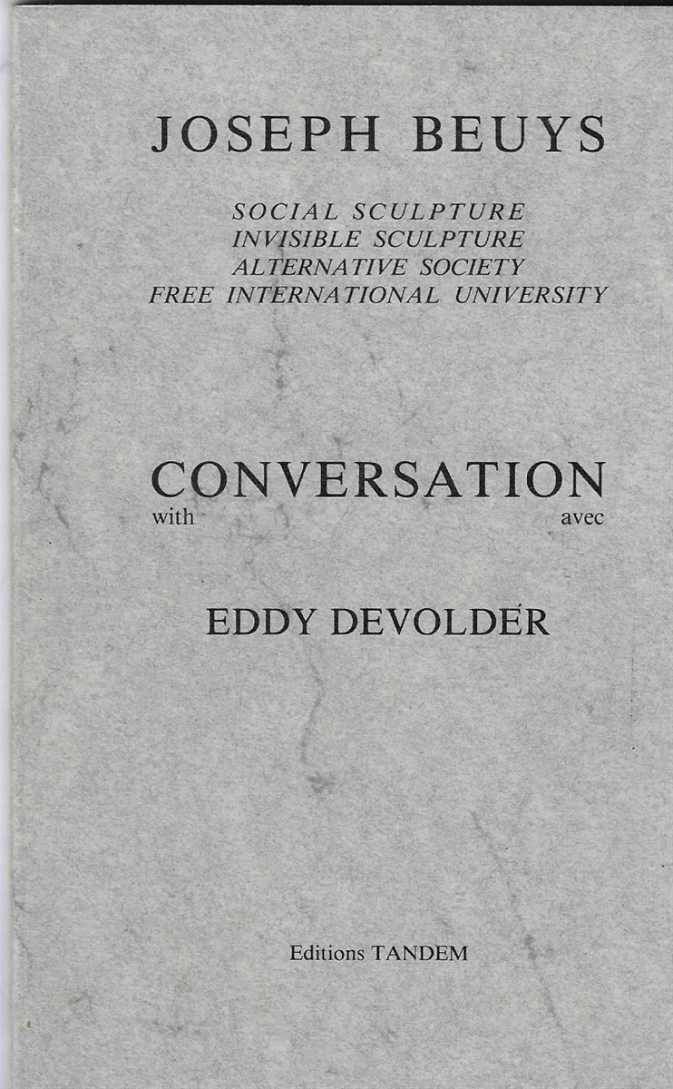 Image for Conversation Avec Eddy Devolder Edition Bilingue Franais-Anglais Conversation Avec Eddy Devolder Edition Bilingue Franais-Anglais