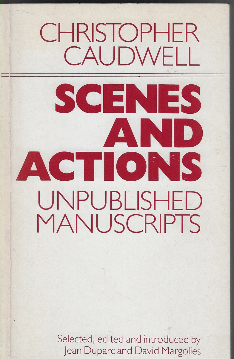 Scenes and Actions Unpublished Manuscripts